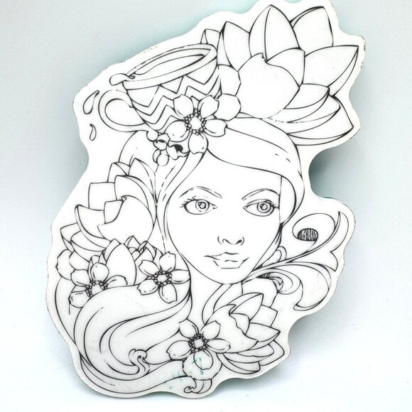 Prima Jamie Dougherty Instachick Cling Art Stamps Set Paige Sophie Annali - Picture 6 of 9